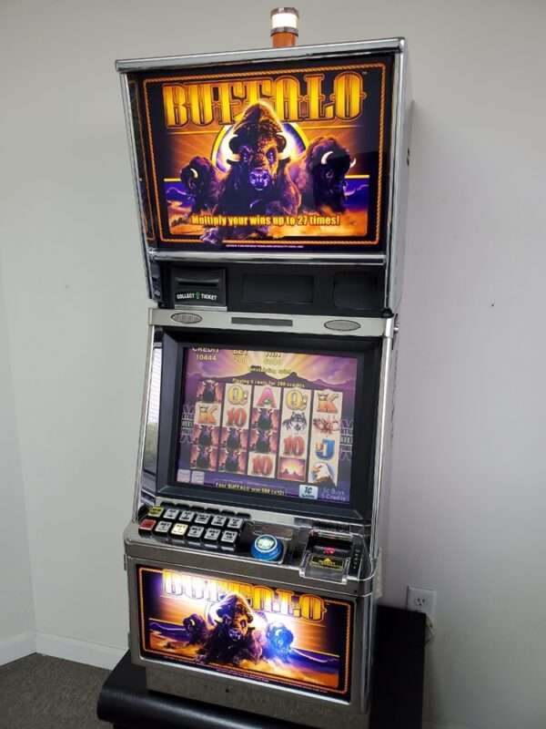 ARISTOCRAT BUFFALO EXTRA REEL POWER VIDEO SLOT MACHINE