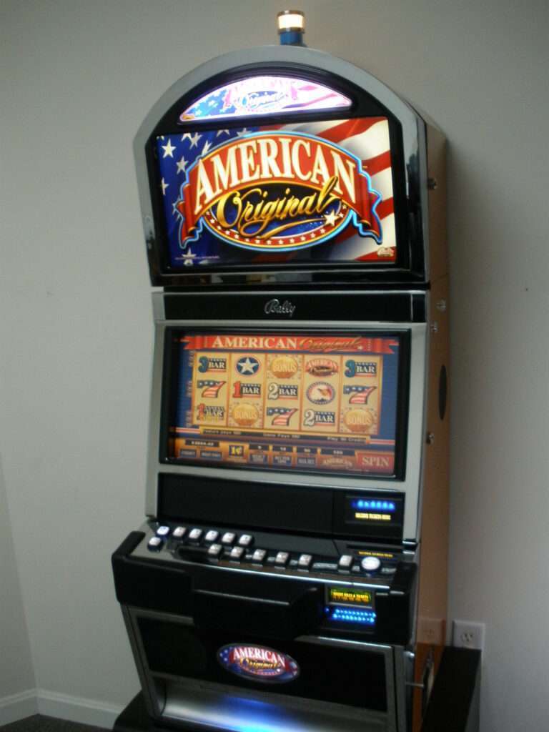 BALLY AMERICAN ORIGINAL M9000 VIDEO SLOT MACHINE