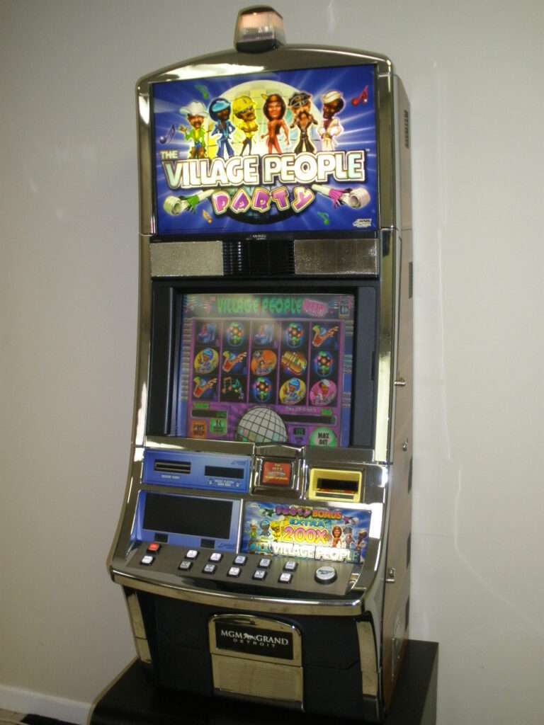 WMS VILLAGE PEOPLE PARTY VIDEO SLOT MACHINE